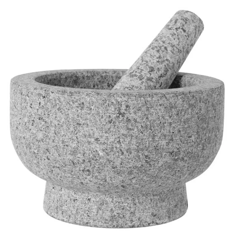Classic morter 16 cm granittgrå