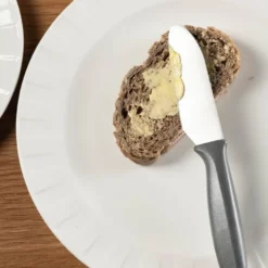 Classic smørkniv 21 cm stål/grå