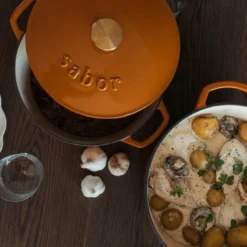 Classic støpejernsgryte 6,7L pumpkin spice