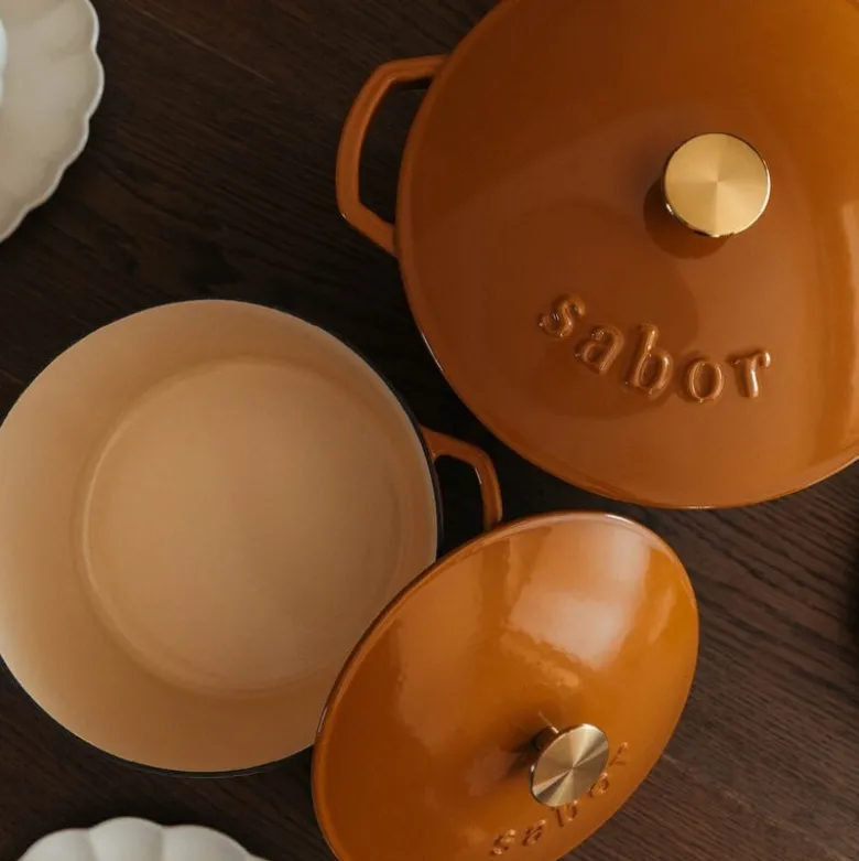 Classic støpejernsgryte 4,4L pumpkin spice