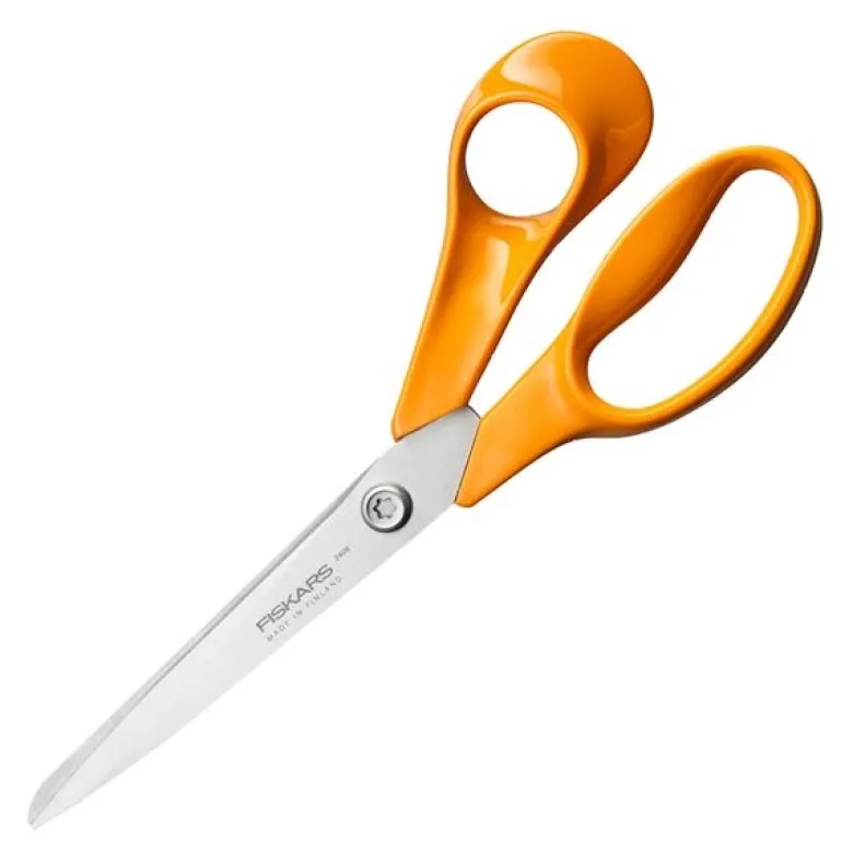 Classic universalsaks 21 cm oransje/stål