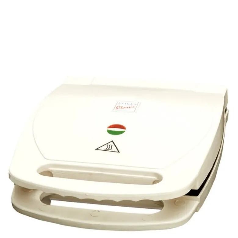 Classic vaffeljern keramisk 1000W hvit
