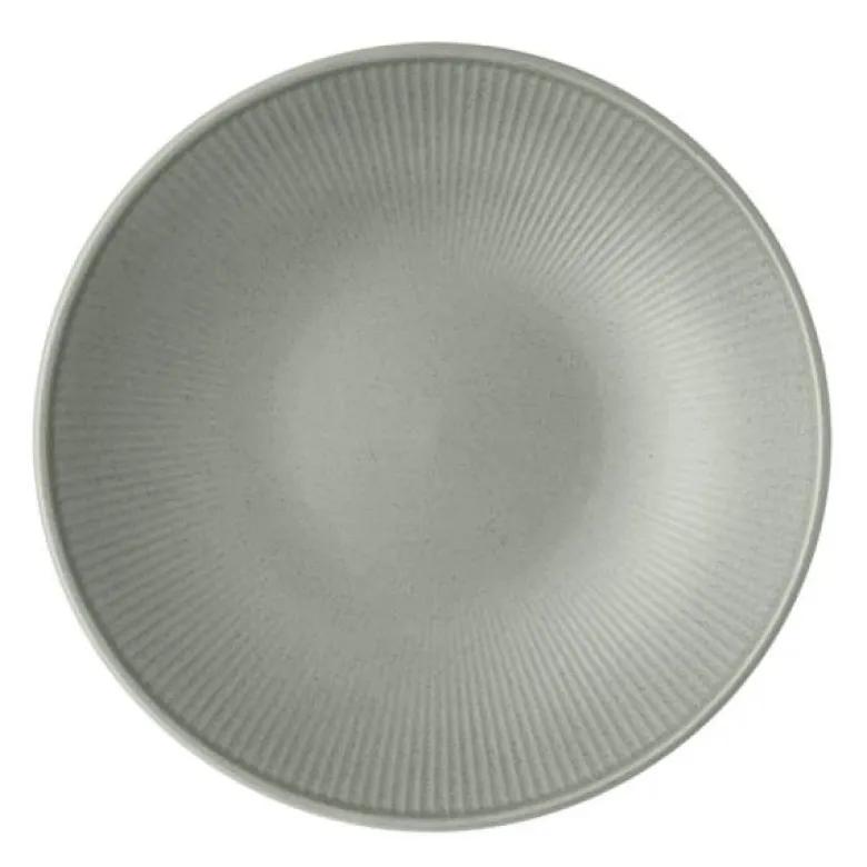 Clay dyp tallerken 28 cm smoke