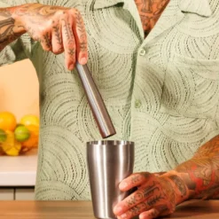 Cocktailmuddler 22 cm i rustfritt stål