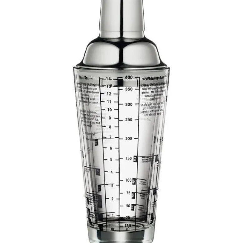 Cocktailshaker med oppskrifter på siden 400 ml