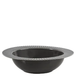 Coffee & More dyp tallerken 22 cm grå