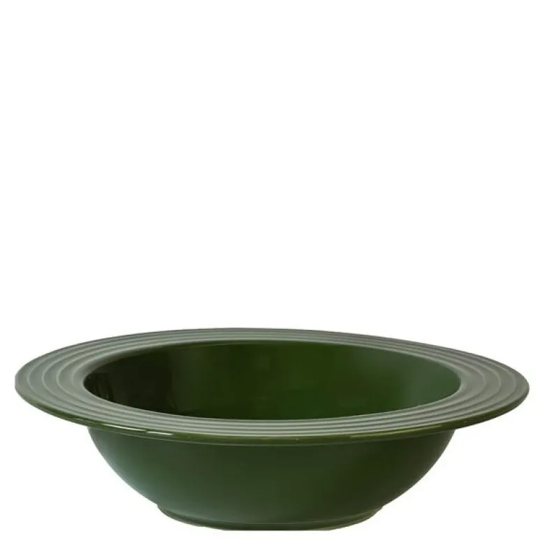Coffee & More dyp tallerken 22 cm grønn