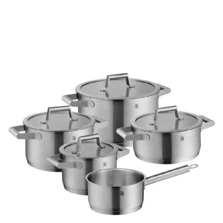 Comfort Line grytesett 5 deler stål