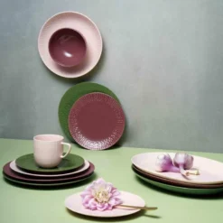 Confetti ovalt fat 36x25,5 cm olive