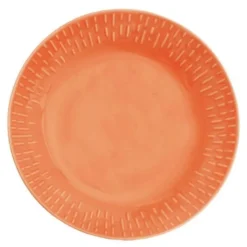 Confetti pastatallerken 23 cm apricot