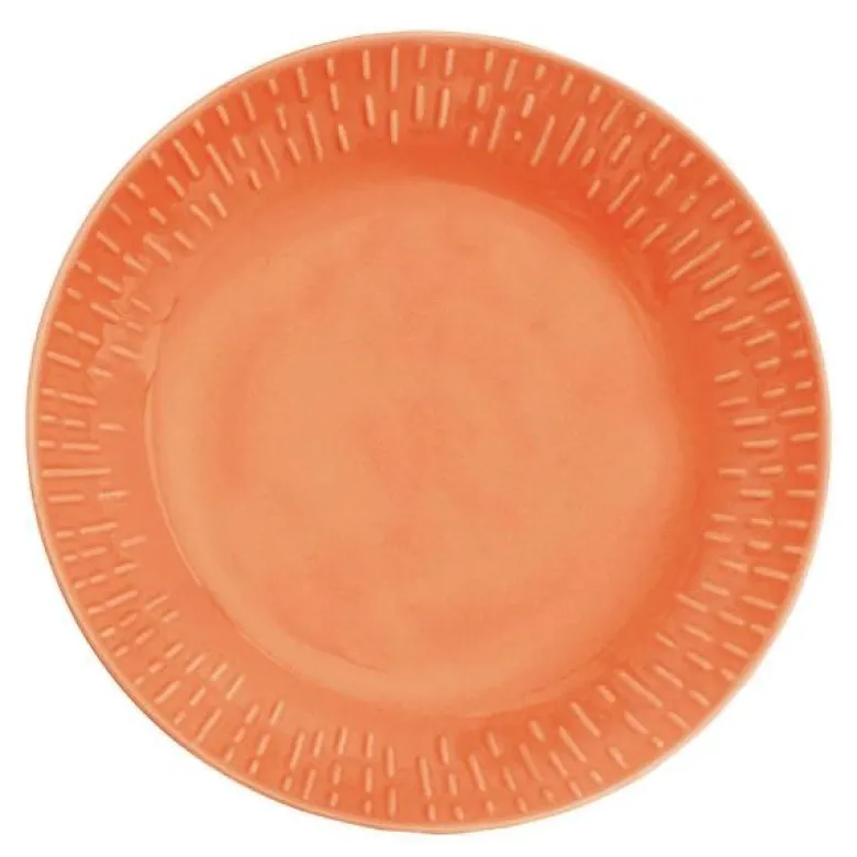 Confetti pastatallerken 23 cm apricot