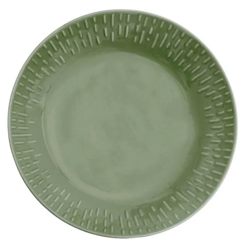 Confetti pastatallerken 23 cm olive