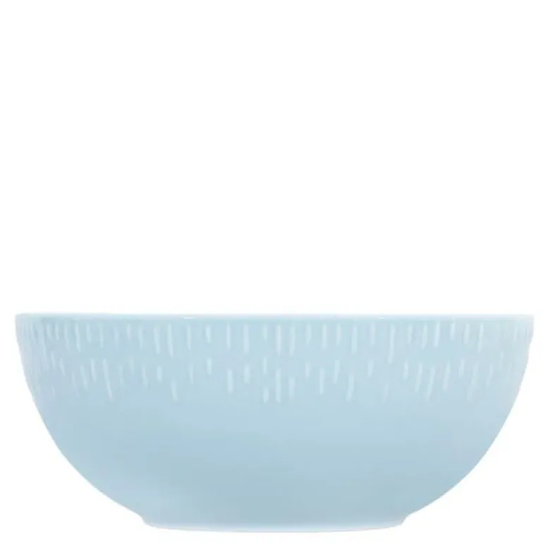 Confetti salatskål 23 cm aqua