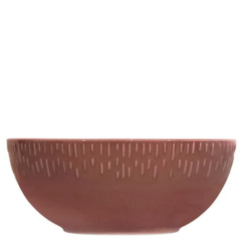 Confetti salatskål 23 cm bordeaux