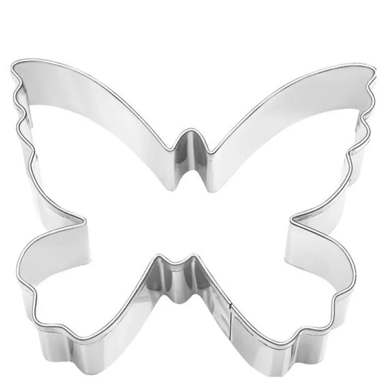 Cookie Cutters pepperkakeform sommerfugl 7 cm rustfritt stål