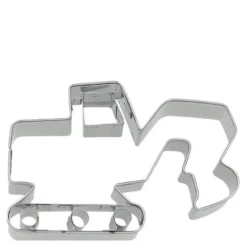 Cookie Cutters pepperkakeform gravemaskin 8,5 cm rustfritt stål