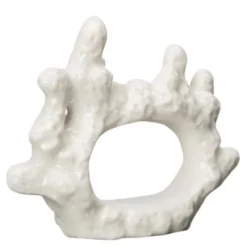 Coral serviettring 7 cm hvit
