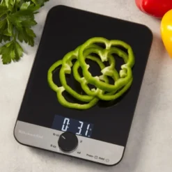 Core digital kjøkkenvekt 5kg svart