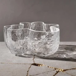 Crackle skål 10 cm