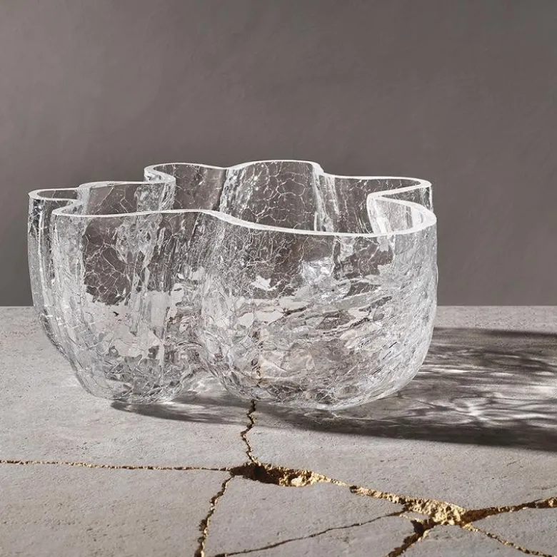 Crackle skål 10 cm