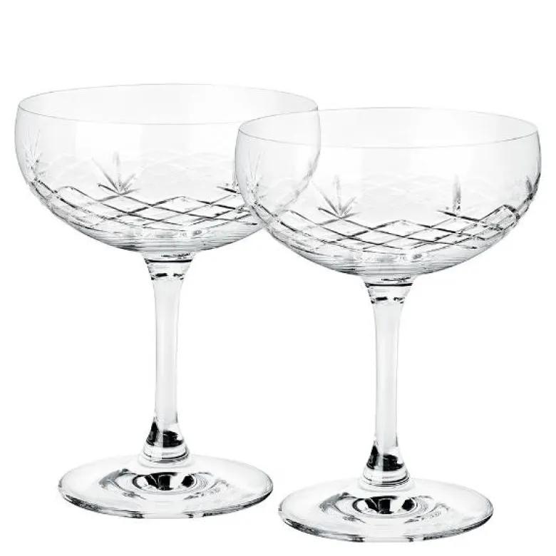 Crispy Gatsby champagneskål 30 cl 2 stk