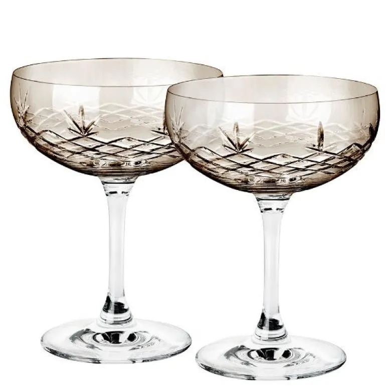 Crispy Gatsby champagneskål 30 cl 2 stk copal