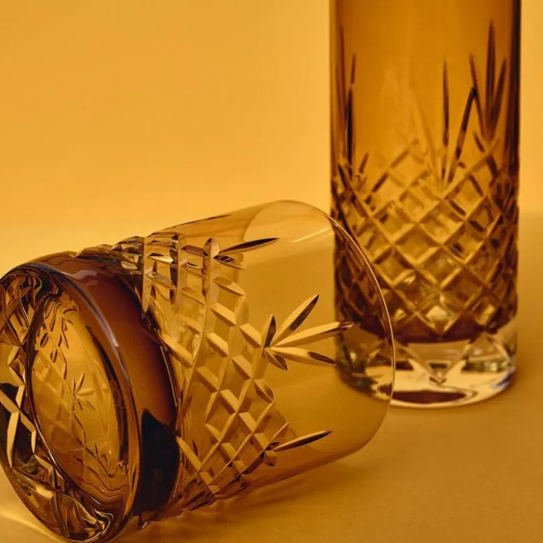 Crispy Lowball glass 38 cl 2 stk citrine