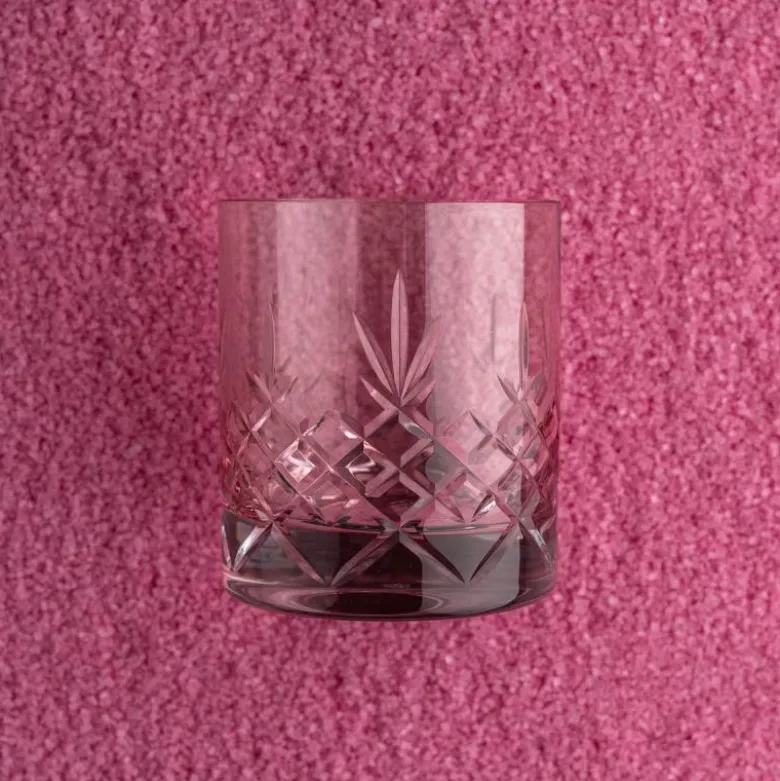 Crispy Lowball glass 38 cl 2 stk topaz
