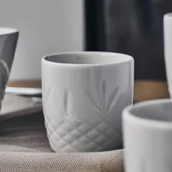 Crispy Porcelain krus 28,5 cl 2 stk hvit