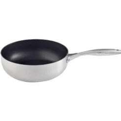 CTX traktørpanne dyp m/lokk 26 cm rustfri