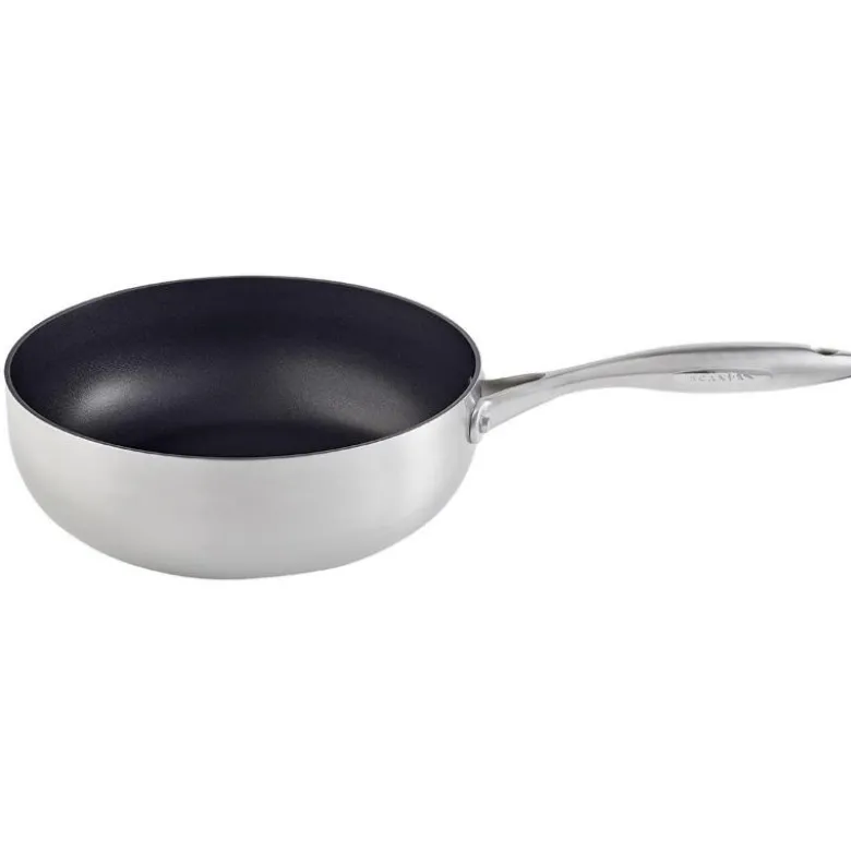 CTX traktørpanne dyp m/lokk 26 cm rustfri