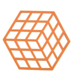 Cube bordskåner 16x14 cm orange