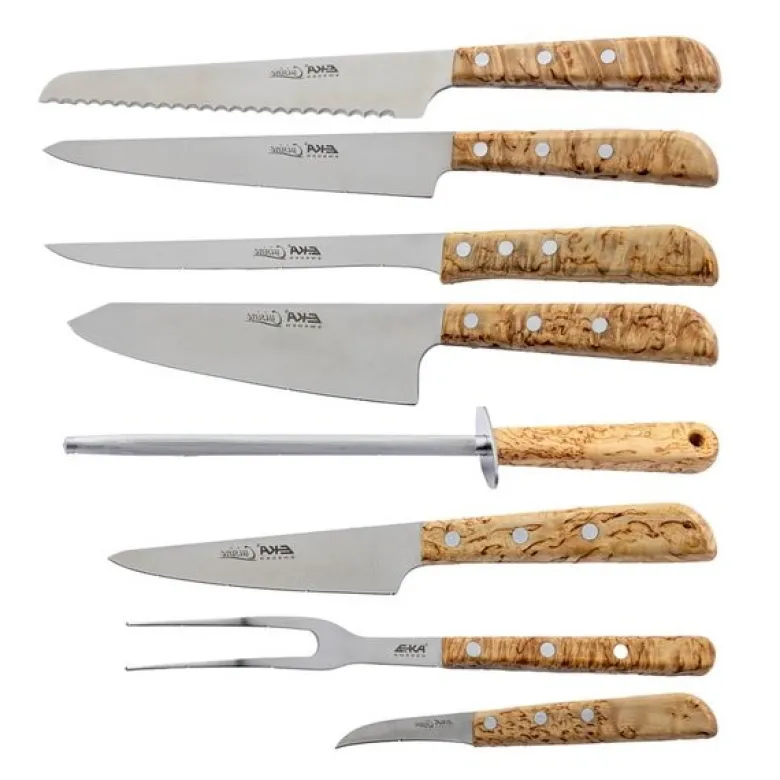 Cuisine knivsett 8 deler tre