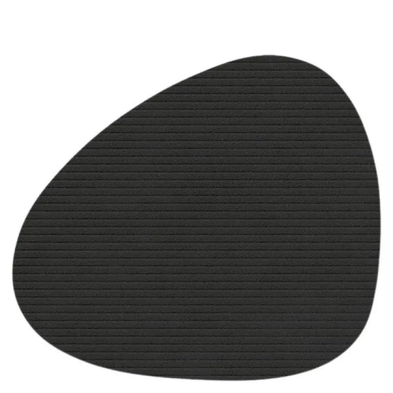 Curve Corduroy glassbrikke 11x13 cm Black Ink