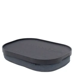 CurveLine knebrett anti-slip 47x34 cm svart/grå