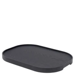 CurveLine serveringsbrett anti-slip 47x34 cm svart