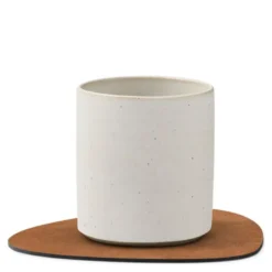 Curve Nupo glassbrikke 11x13 cm natur