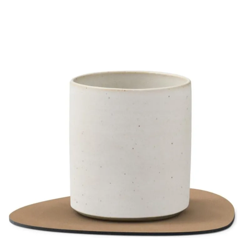 Curve Nupo glassbrikke 11x13 cm nougat