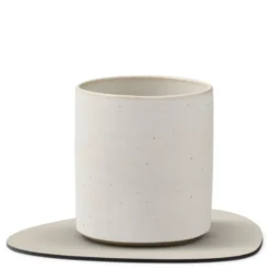 Curve Nupo glassbrikke 11x13 cm oyster white