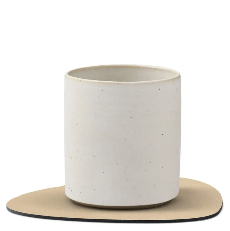 Curve Nupo glassbrikke 11x13 cm sand