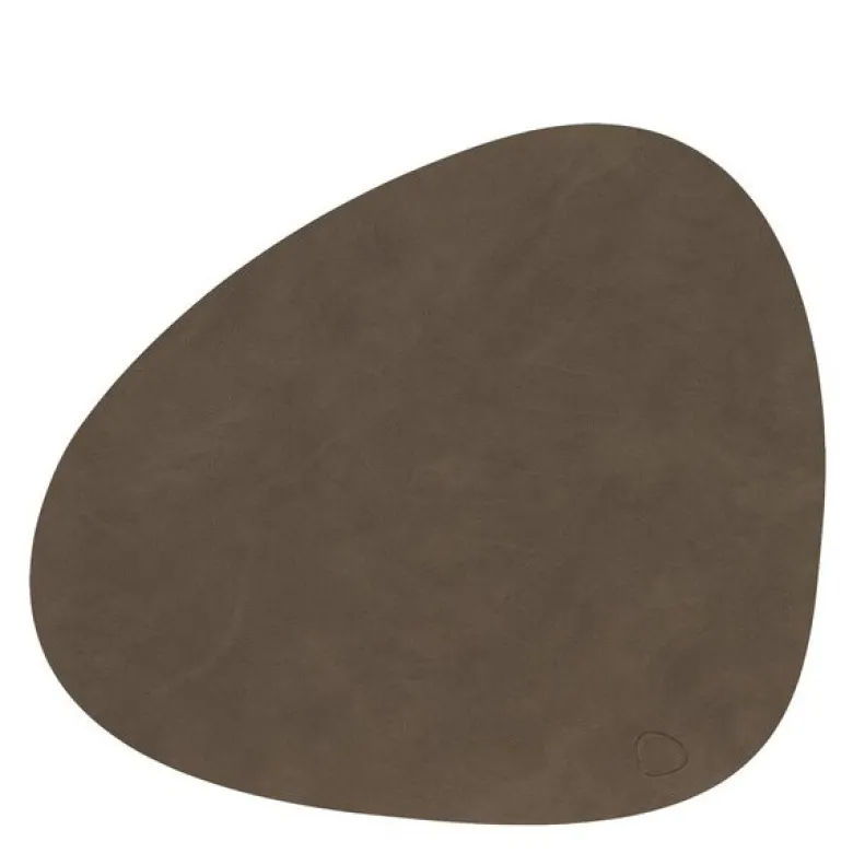 Curve Nupo spisebrikke L 37x44 cm caviar