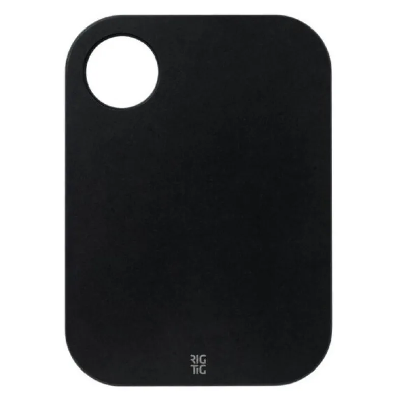 CUT-IT brød- og smørbrett 18,5 cm cellulose svart