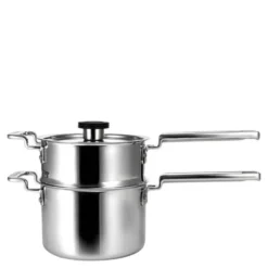316 dampkokersett 18 cm rustfritt stål