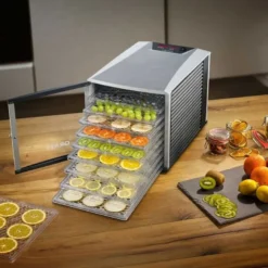 Dehydrator DA510 10 plater stål/svart