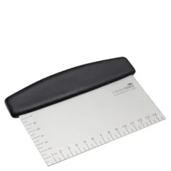 Deigskrape 16,5 cm med mål rustfri svart