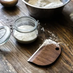 Deigskrape 14,8 cm valnøtt