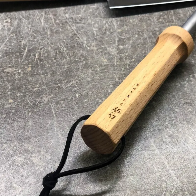 Diamantbryne m/trehåndtak 23 cm