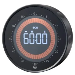 Diana digital timer 0-60 min svart