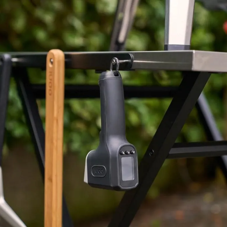 Digitalt infrarødt termometer 18 cm svart