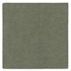 Djupedalen ull sitteunderlag 43x43 cm grønn